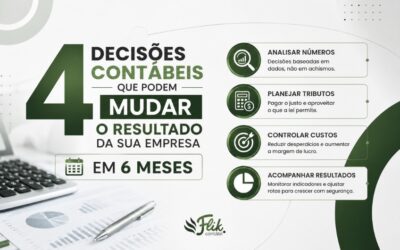 4 decisões contábeis que podem mudar o resultado da sua empresa em 6 meses